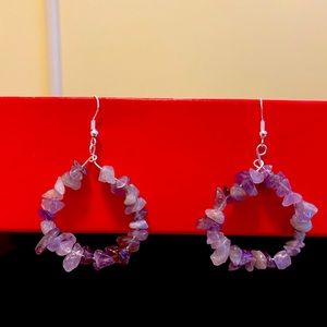 Classic hoop earring.